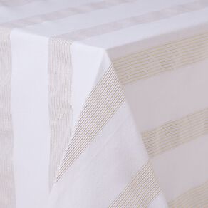 Living & Co Glamour Boho Tablecloth White