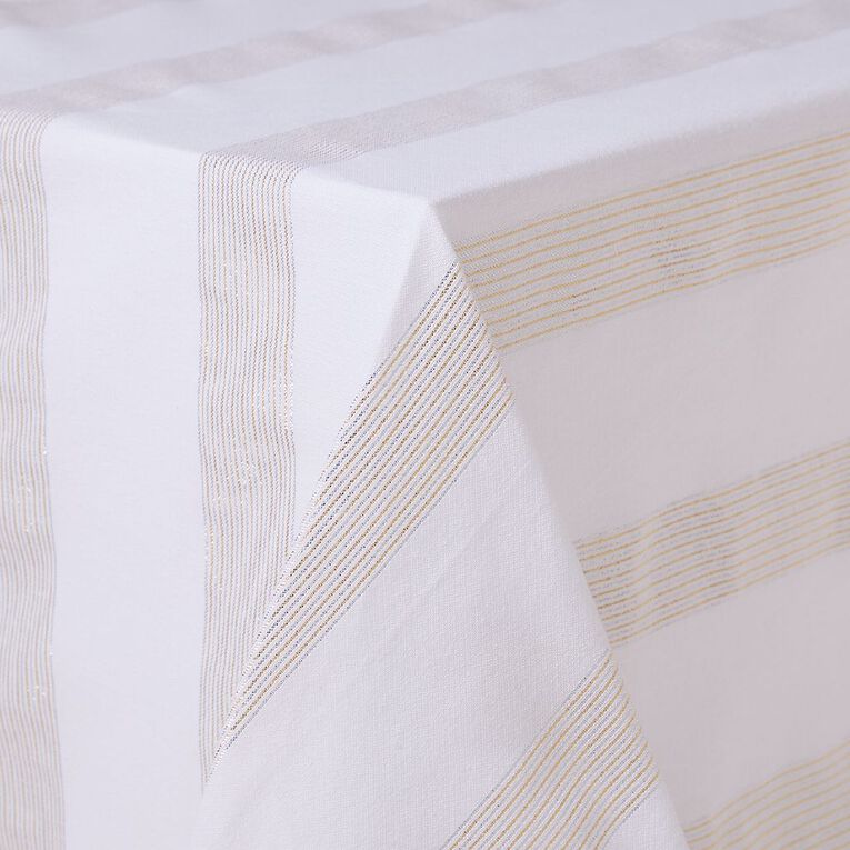 Living & Co Glamour Boho Tablecloth White, , hi-res