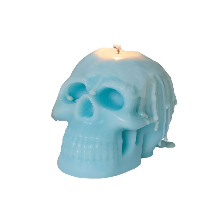 Scarehouse Pastel Skull Candle, , hi-res
