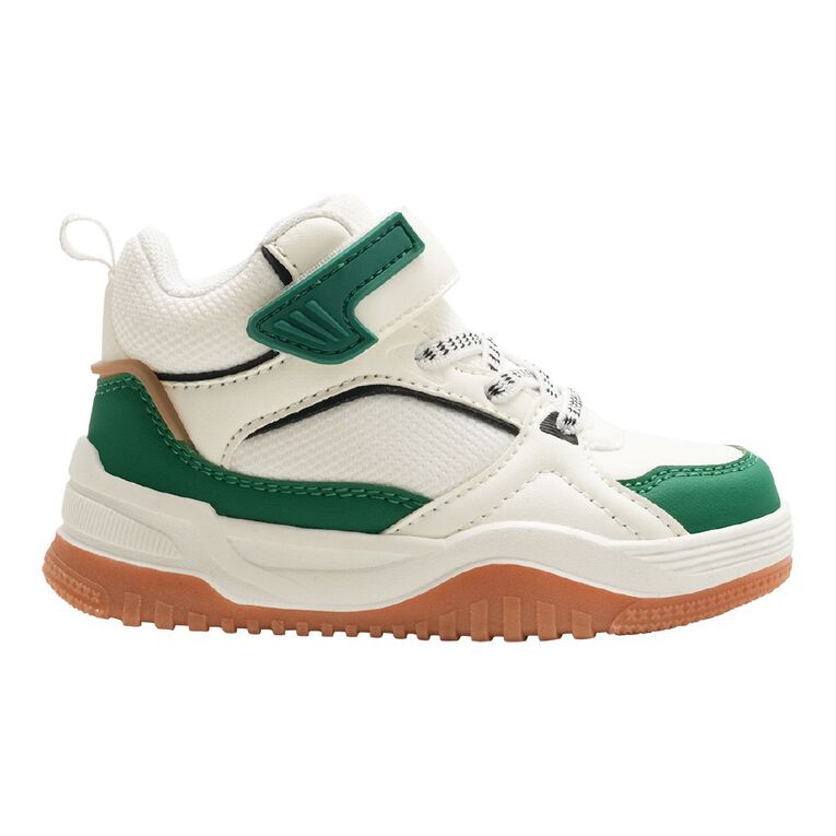 Young Original Junior Kids' Wisconsin Sneaker Boots, White, hi-res
