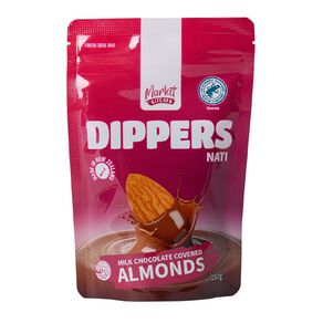 Market Kitchen Milk Chocolate Almonds 150g