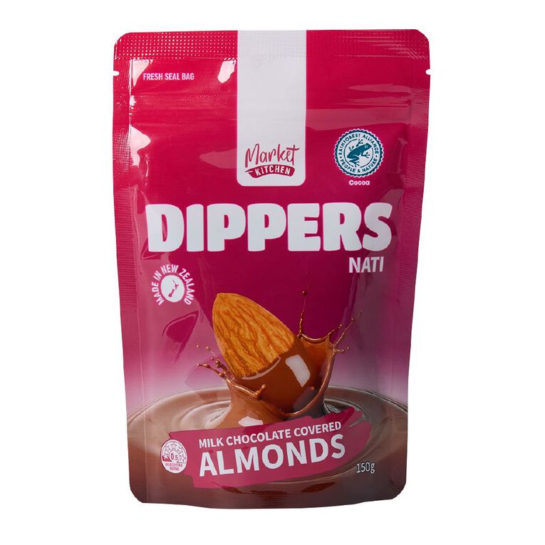 Market Kitchen Milk Chocolate Almonds 150g