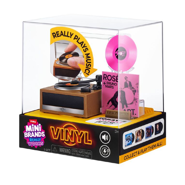 Zuru Mini Brands Vinyls Series 1 Playset Assorted, , hi-res