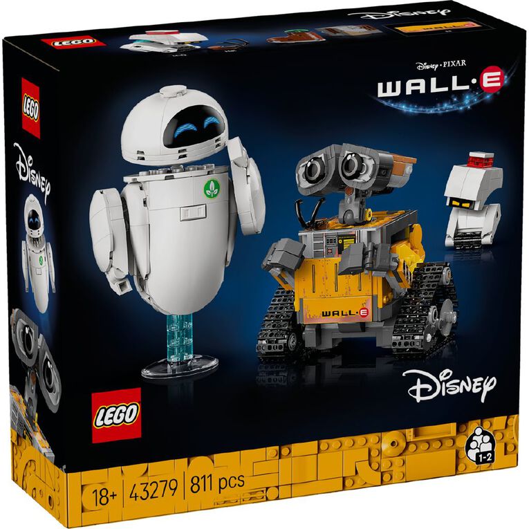 LEGO Disney Pixar WALL-E and EVE 43279, , hi-res