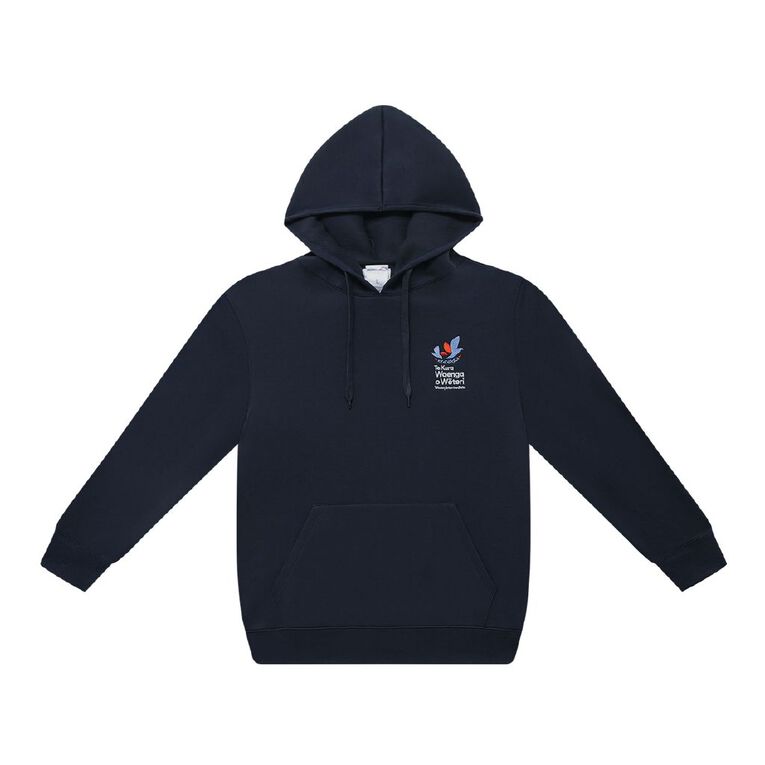 Schooltex Wesley Intermediate Hoodie with Embroidery, Navy, hi-res