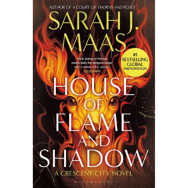 Crescent City #3 House Of Flame And Shadow by Sarah J Maas, , hi-res