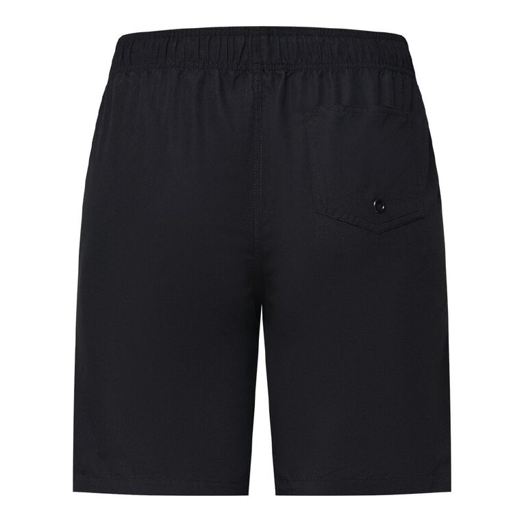 H&H Women's Long Boardshorts, Black, hi-res