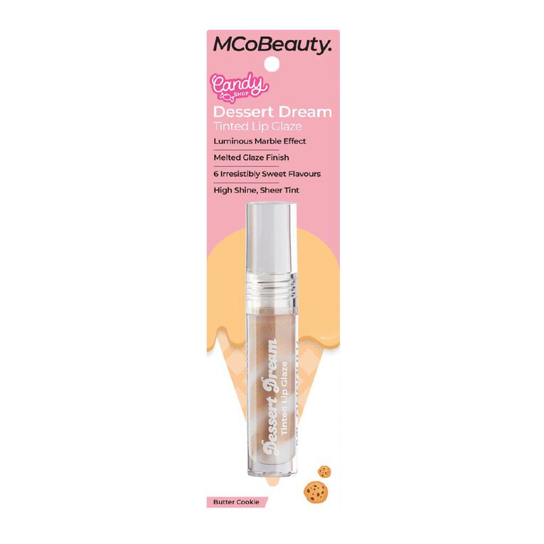 MCoBeauty Candy Collection Dessert Dream Tinted Lip Glaze Butter Cookie, , hi-res