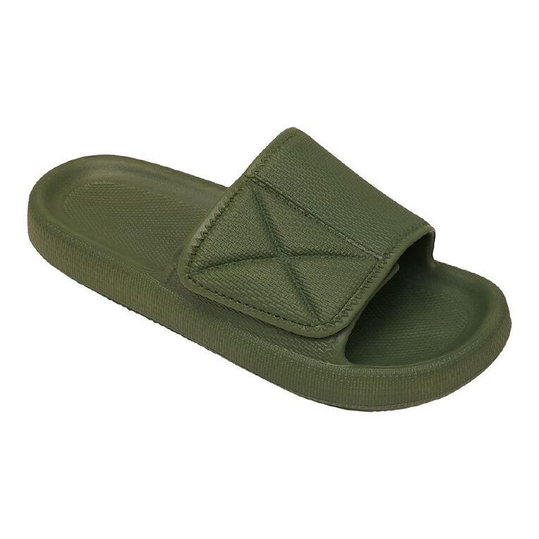 H&H Men's Max Slides, Khaki, hi-res