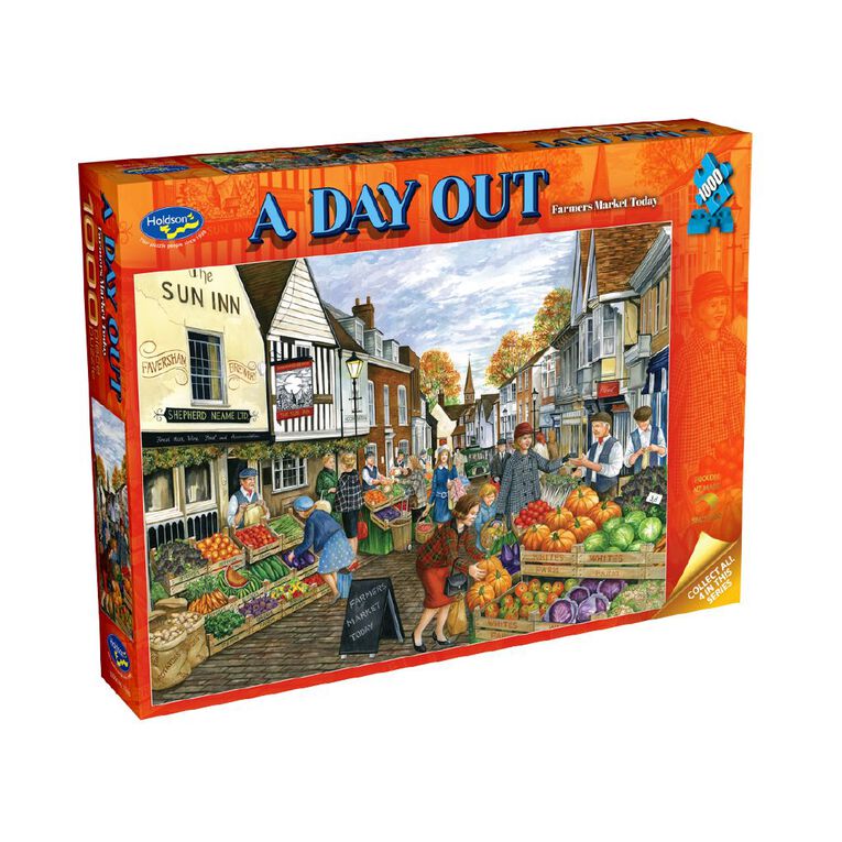 A Day Out 1000 Piece Puzzle Assorted, , hi-res