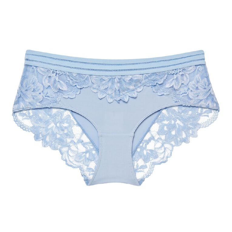 H&H Women's Elegance Boyleg Briefs, Blue Light, hi-res