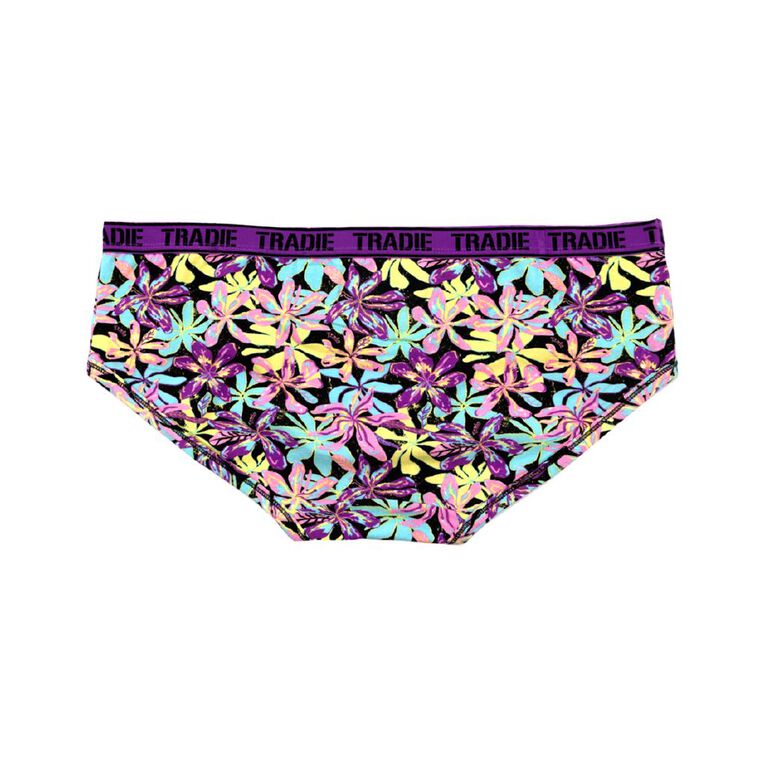 Tradie Women's Curve Boyleg 3 Pack, Pink Light, hi-res