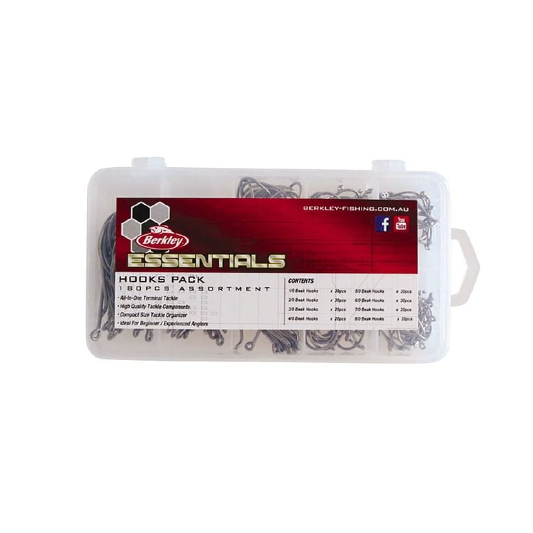 Berkley Bulk 180 Piece Hook Pack, , hi-res