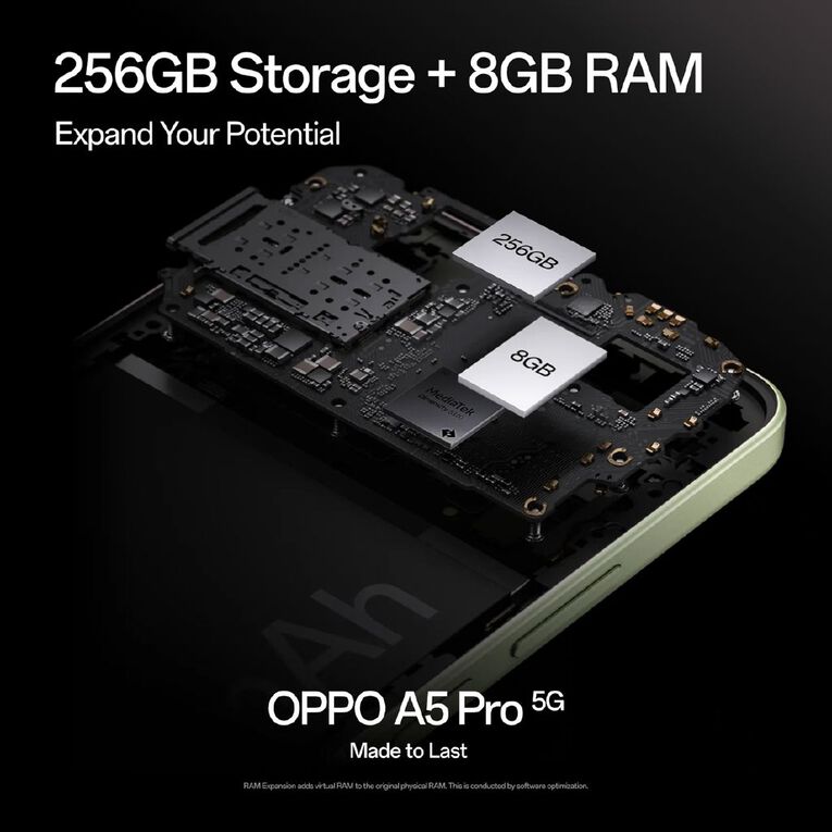 OPPO A5 Pro 5G Olive Green, , hi-res