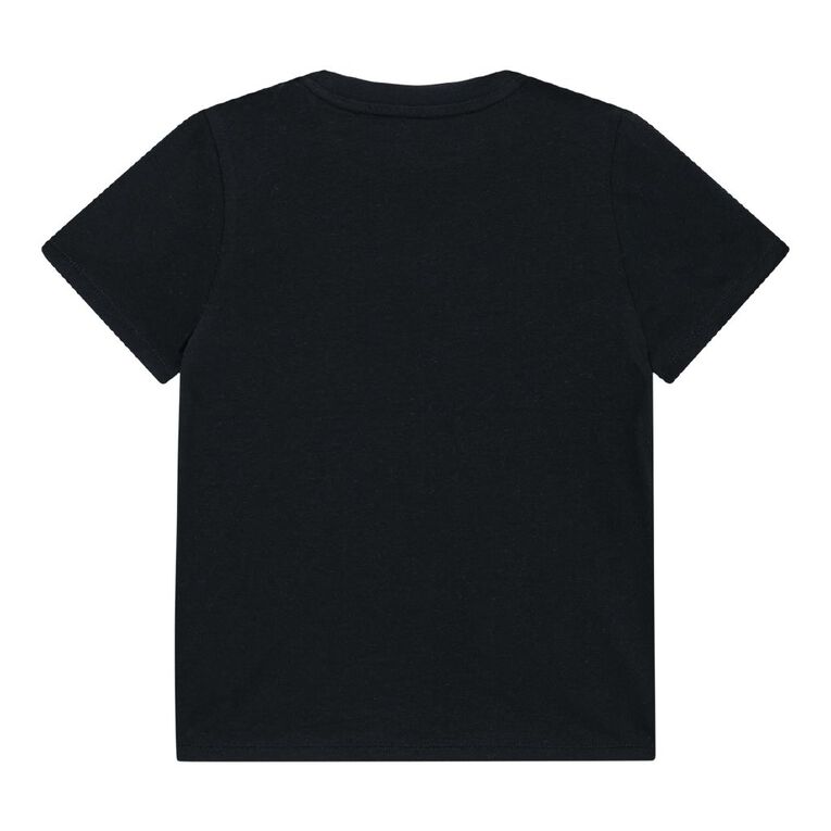 Young Original Print Short Sleeve Tee, Black, hi-res