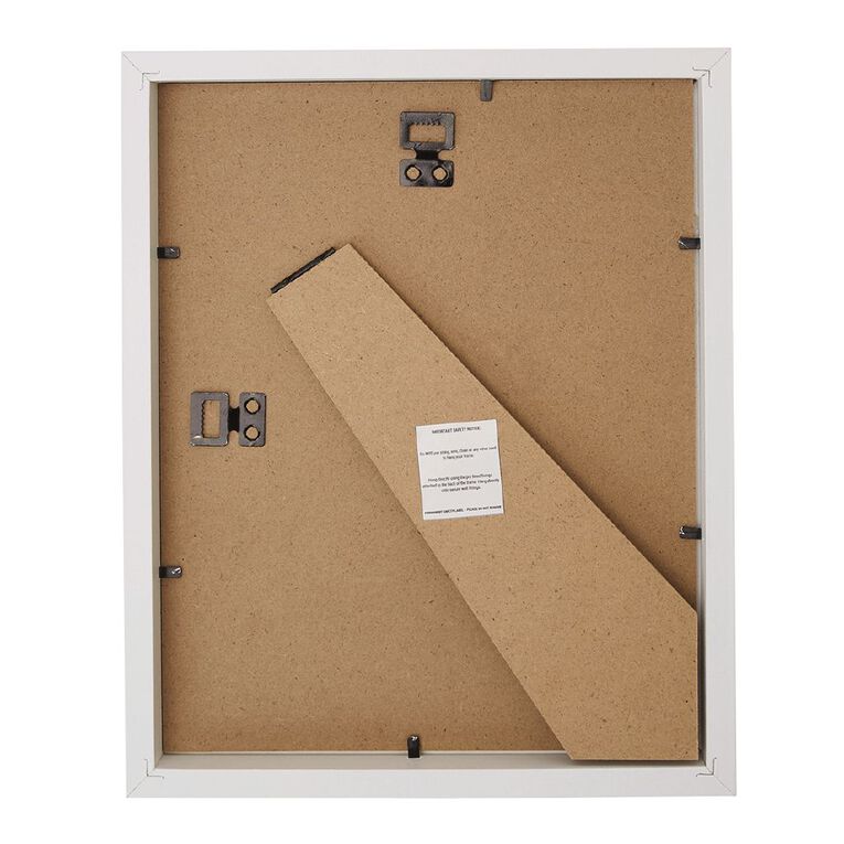 Living & Co Premium Photo Frame White 4in x 6in, White, hi-res