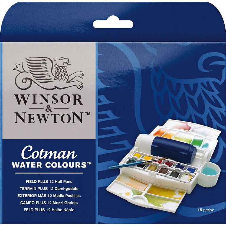 Winsor & Newton Cotman Watercolour Field Plus Set, , hi-res