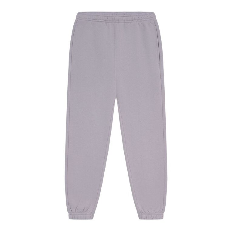 Young Original Plain Cuffed Track Pants, Pink Light, hi-res