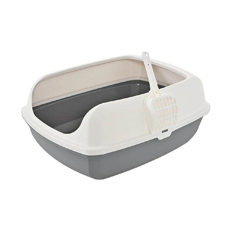 Pet HQ Cat Litter Tray with High Sides, , hi-res