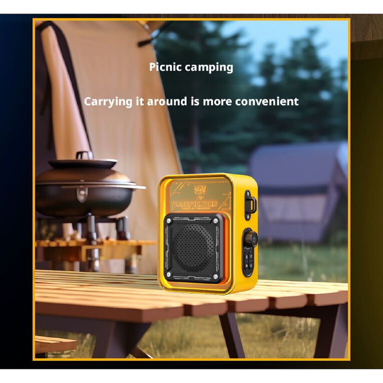 Transformers Bluetooth Speaker Bumble Bee TF-Y02YE Yellow, , hi-res