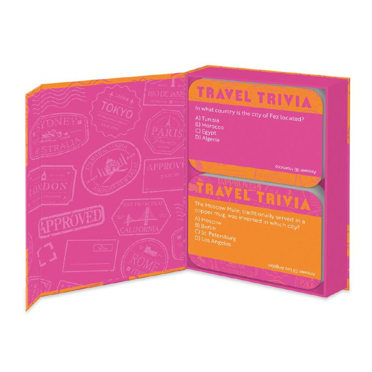 Trivia Cards Travel, , hi-res