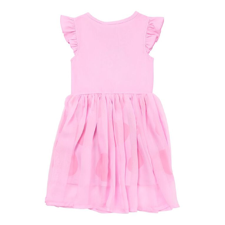 Bluey Chiffon Dress, Pink, hi-res