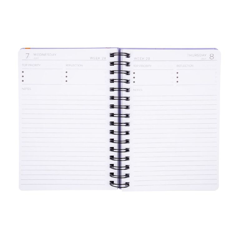 Uniti 2027 A5 Date To Page Diary Cats, , hi-res