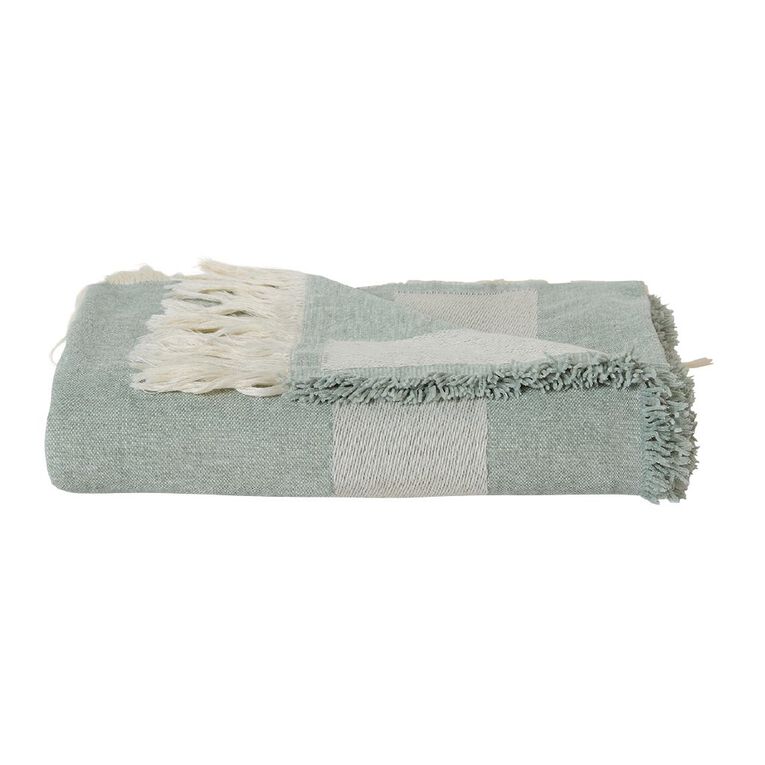 Living & Co Throw Bold Lines Woven, , hi-res