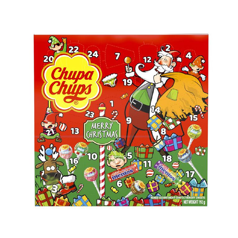 Chupa Chups Advent Calendar 192g, , hi-res