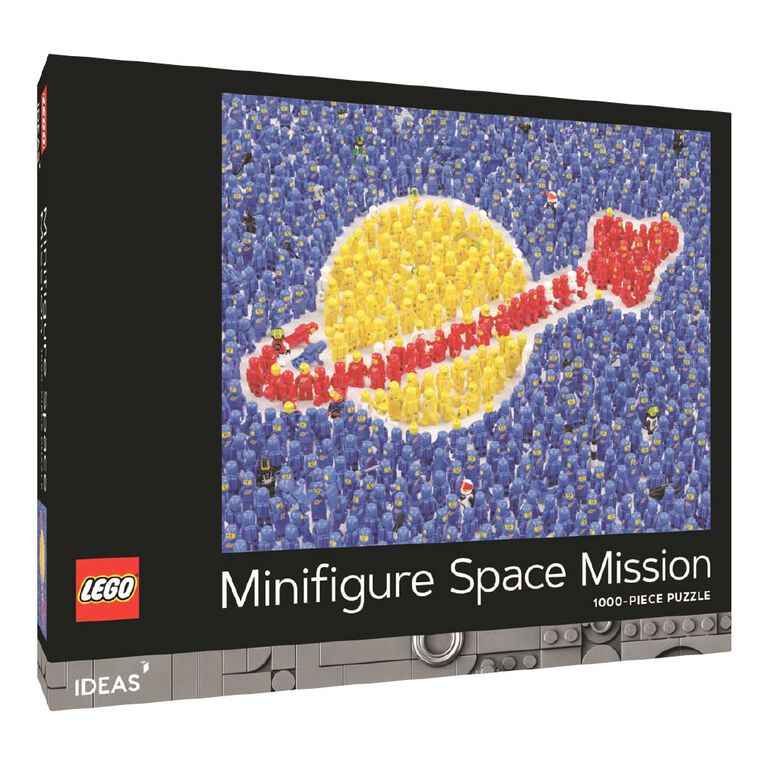 Ideas Minifigure Space Mission 1000 Piece Jigsaw Puzzle, , hi-res