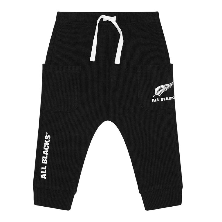 All Blacks Babies' Short Sleeve 3 Piece Set, Black, hi-res