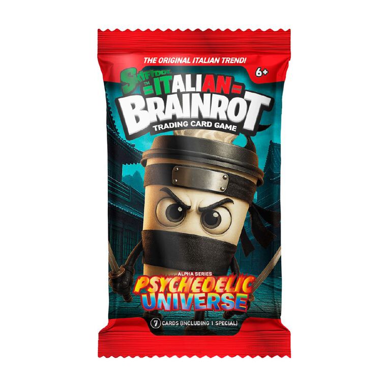 Skifidol Italian Brainrot Trading Card Game Alpha Series Assorted, , hi-res