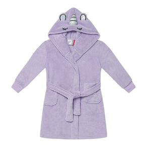 H&H Girls' Coral Fleece Robe