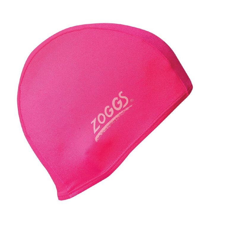 Zoggs Junior Deluxe Stretch Swimming Cap Assorted, , hi-res