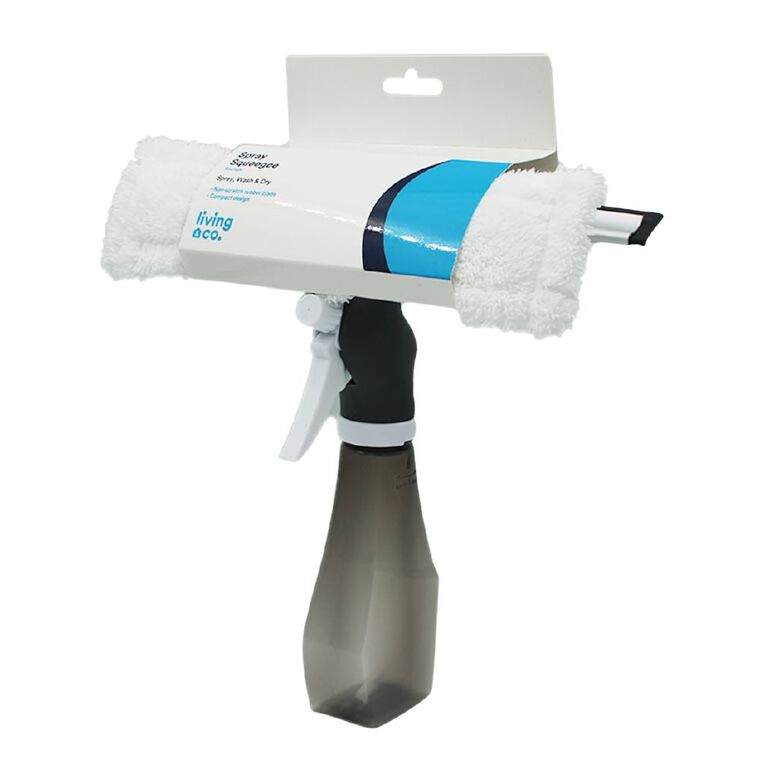 Living & Co Window Spray Squeegee White, , hi-res