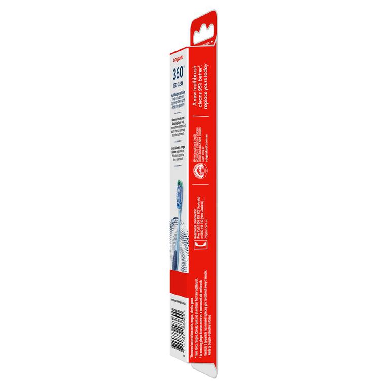 Colgate 360 Degree Toothbrush Medium Assorted, , hi-res