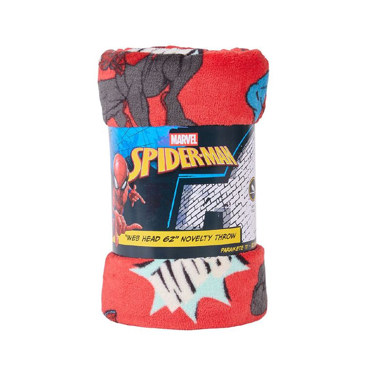 Spider-Man Coral Fleece Throw 127cm x 152cm, , hi-res