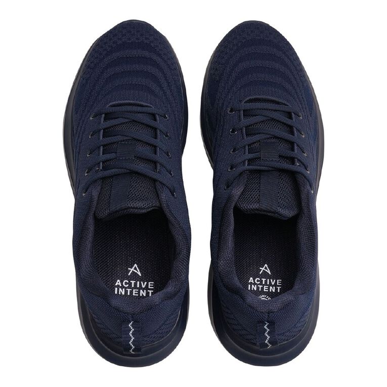 Active Intent Men's Jenson Trainers, Navy, hi-res