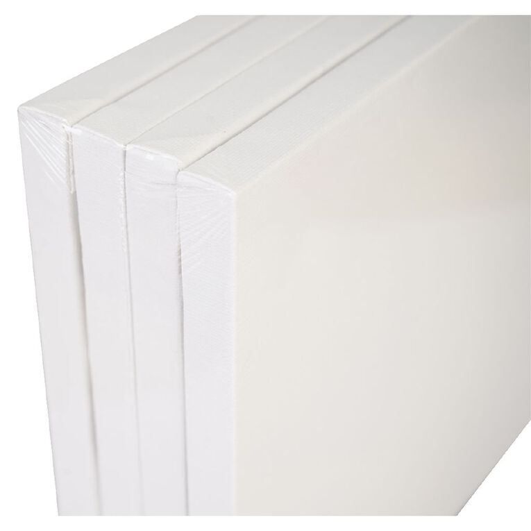 Uniti Value Blank Canvas 16in x 20in 4 Pack, , hi-res