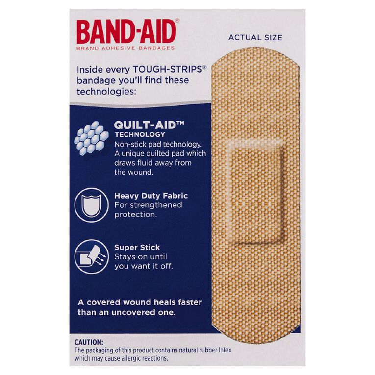 Band Aid Tough Strips Regular 20 Pack, , hi-res