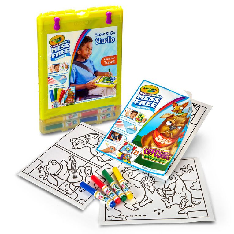 Crayola Color Wonder Stow & Go, , hi-res