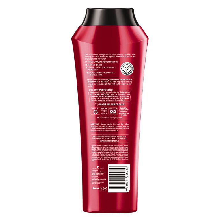 Schwarzkopf Extra Care Colour Perfector Shampoo 400ml, , hi-res