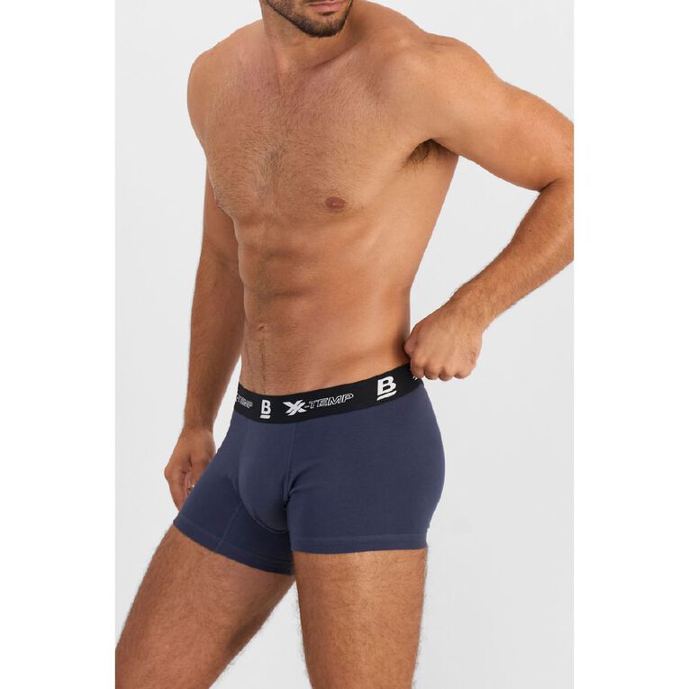B FOR BONDS Men's X-Temp Trunks, Grey, hi-res
