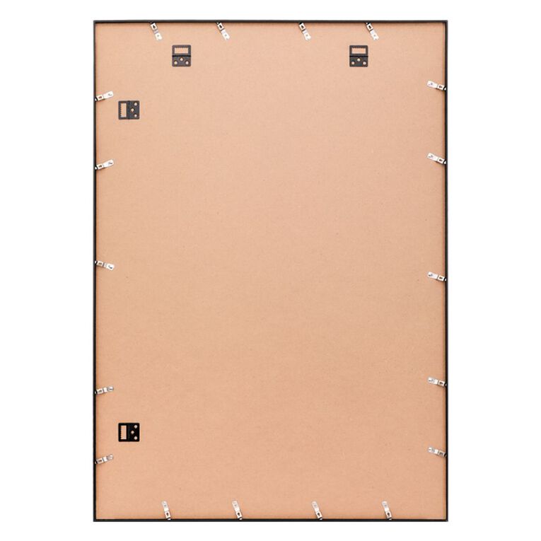Living & Co Platinum Poster Frame A1/A2 Black, , hi-res