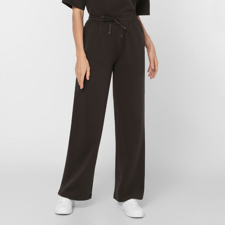 H&H Women's Wide Leg Scuba Pants