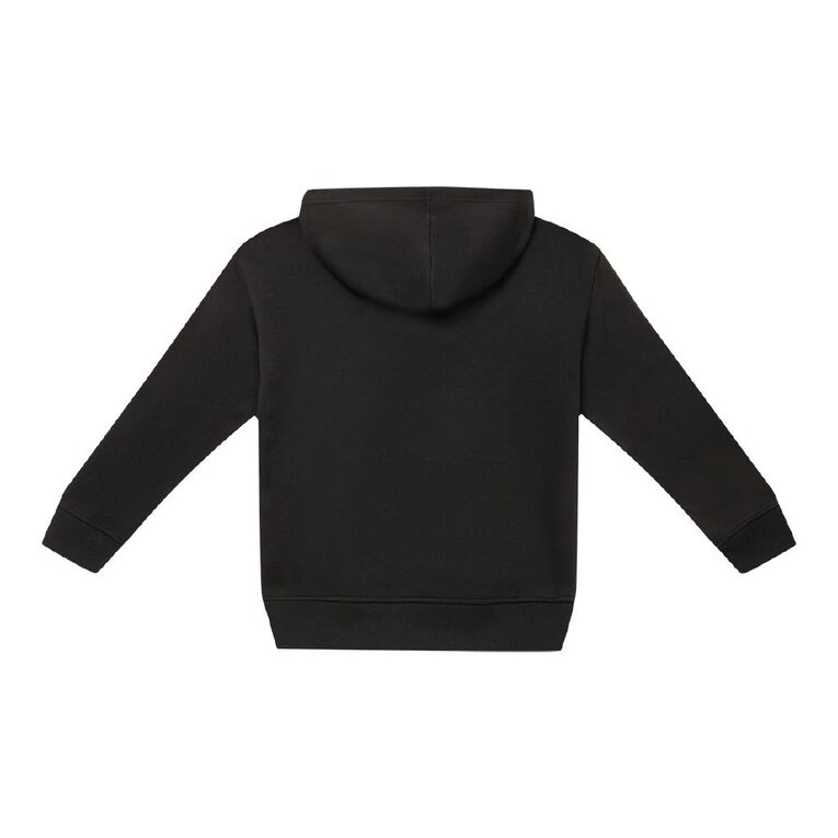 Young Original Plain Hoodie, Black, hi-res