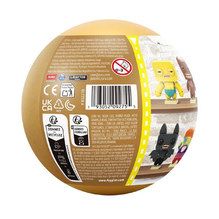 Zuru Max Premium Fuggler Yellow Fuggler Series 1, , hi-res