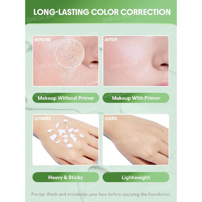 Sheglam Even Better Colour Correcting Primer, , hi-res