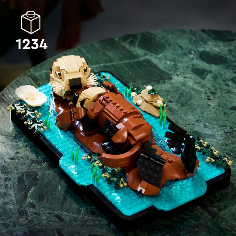 LEGO IDEAS Sea Otters 21366, , hi-res