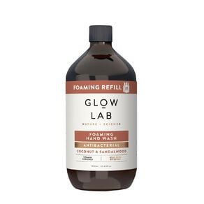 Glow Lab Foaming Refill Hand Wash Coconut And Sandalwood 900ml